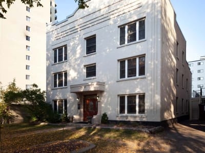 Photo of Balfour Manor, showcasing the exterior views of this historic building.