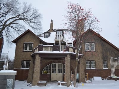 Sylvancroft, an exterior view of the building.