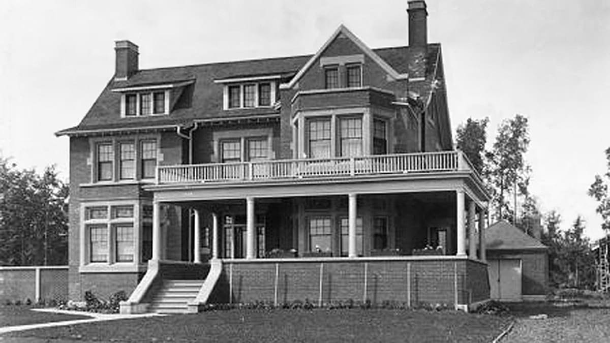 Home of J. St. Clair Blackett, ca. 1910