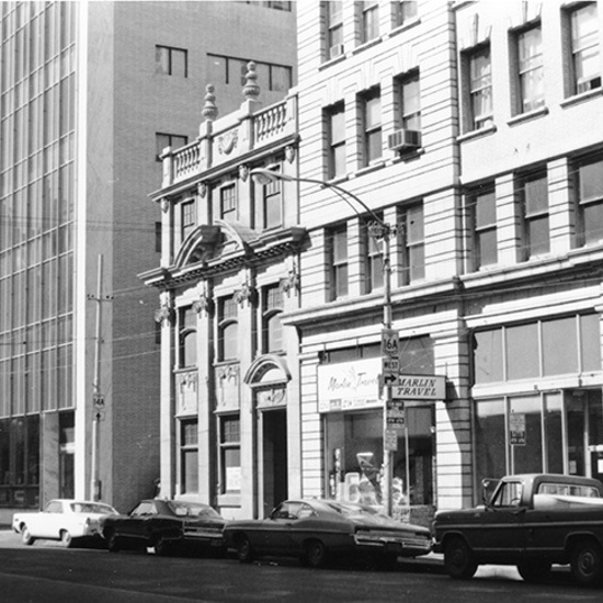 Canada Permanent Building, view along 100 Street