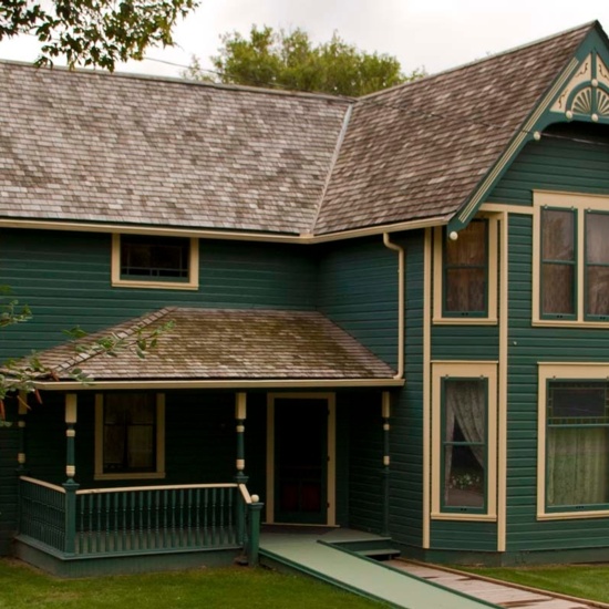 John Walter's third house, 2012, front elevation