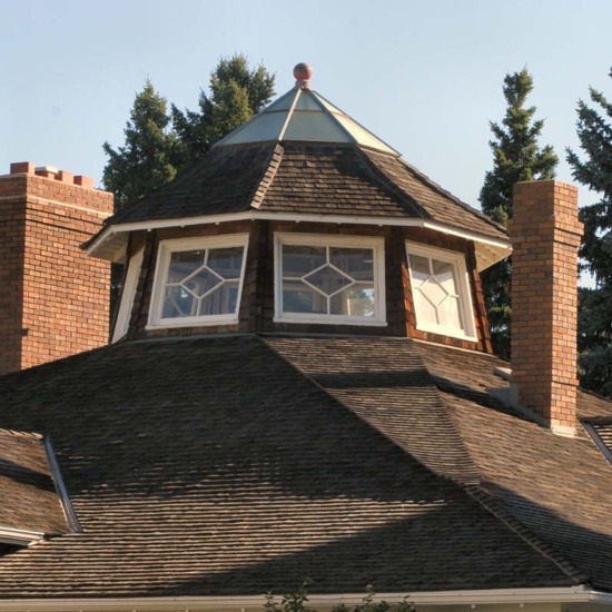 Sheriff Robertson house, 2007, dome detail