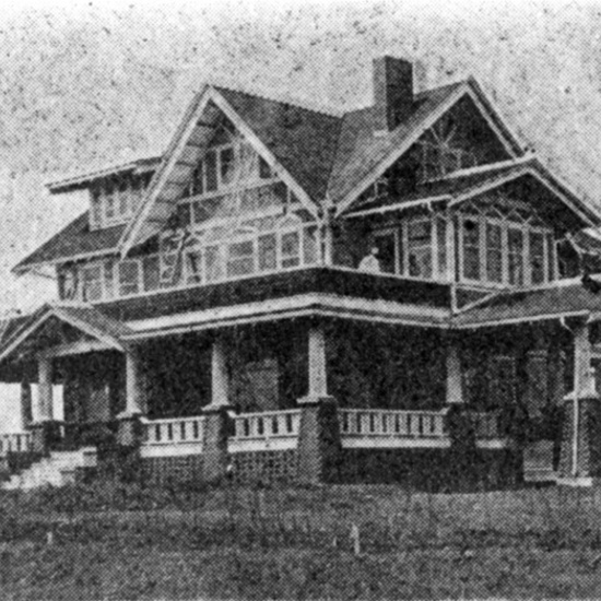 Holgate Residence, 1913