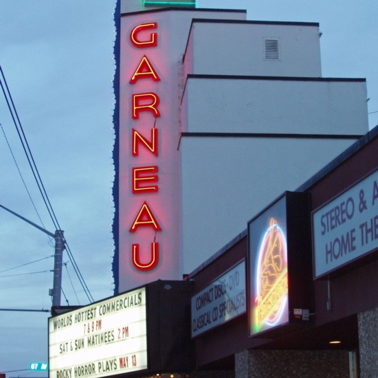 Garneau Theatre sign, 2006