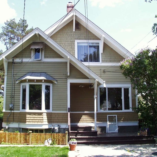 Richard Wallace Residence, 2002, rear