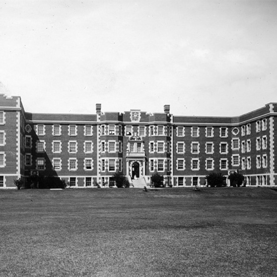 Pembina Hall, 1921, front elevation