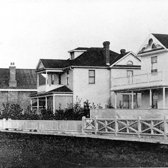 Duggan Residence, Saskatchewan Drive looking East, 1910