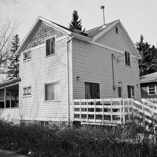 Dr. Cameron Residence, side and rear elevation, 2015