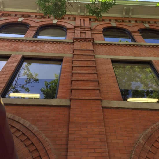 MacLean Block, brick detail , 2015