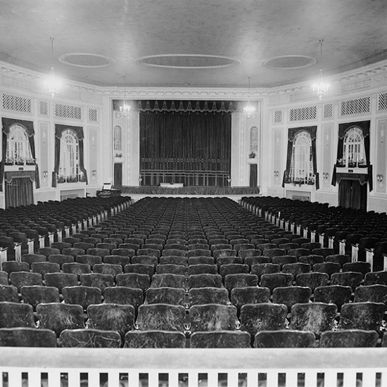 Allen Theatre interior, 1919