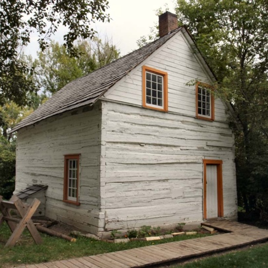 John Walter's first house, 2007, front view