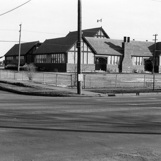 Glenora Elementary School, 1968, front view