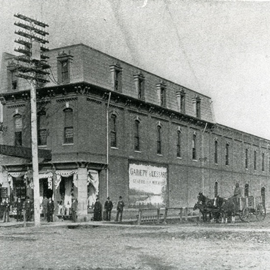 Gariepy and Lessard Building, 1903