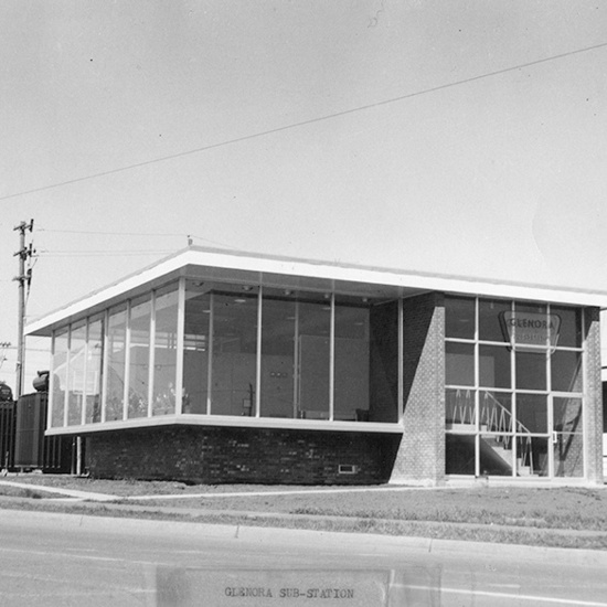 Glenora Substation, ca. 1963