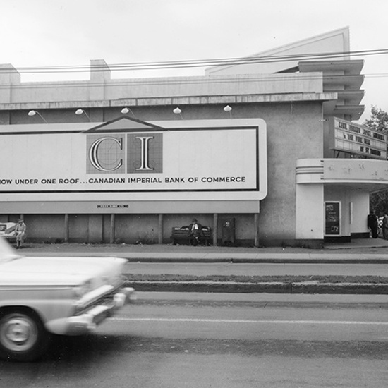 Varscona Theatre, east side ca. 1966