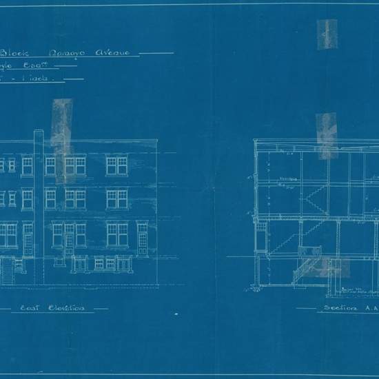 Lambton Block- blueprints 1914