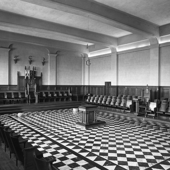 Masonic Temple Interior, 1932